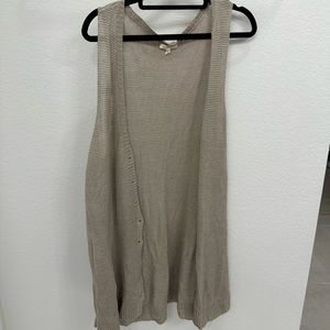 Eileen fisher vest cardigan - L - GUC